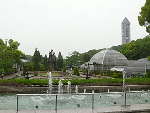 東山植物園の温室